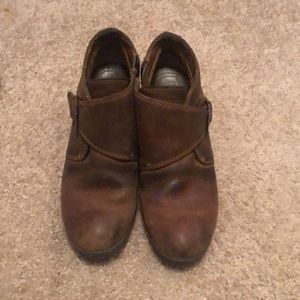 BOC Born brown booties. Worn but lots of life left!